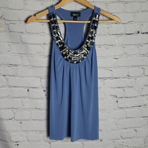 Byer Blue Tank Top